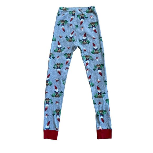 Hanna Andersson Pajama Bottom Pants Gnome Size 8 Organic Cotton - Picture 3 of 3